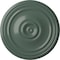Ekena Millwork Reece Ceiling Medallion (Fits Canopies up to 6 3/4"), Hand-Painted Cloud Burst, 21"OD x 1 1/4"P CM21RECBF - alternate 1